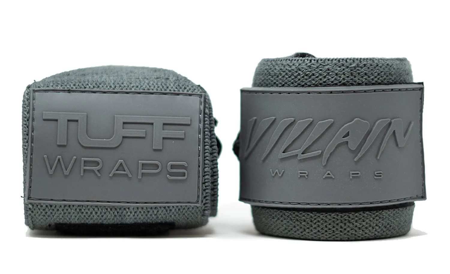 16" Villain Wrist Wraps - Solid Gray