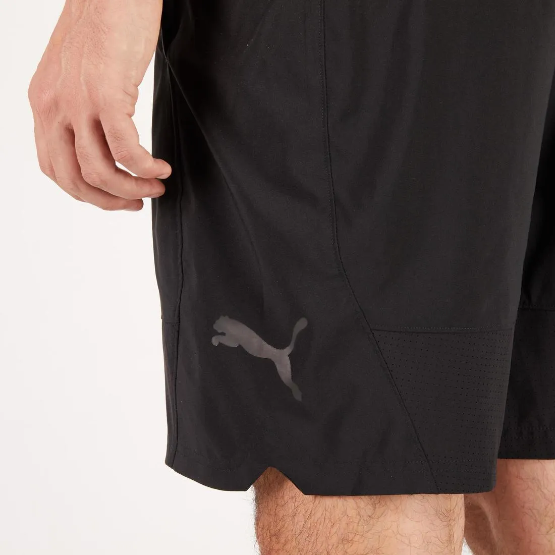 2-In-1 Cardio Fitness Shorts - Black/Red