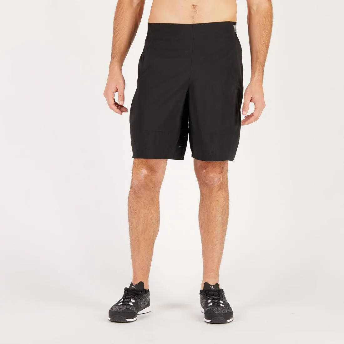 2-In-1 Cardio Fitness Shorts - Black/Red
