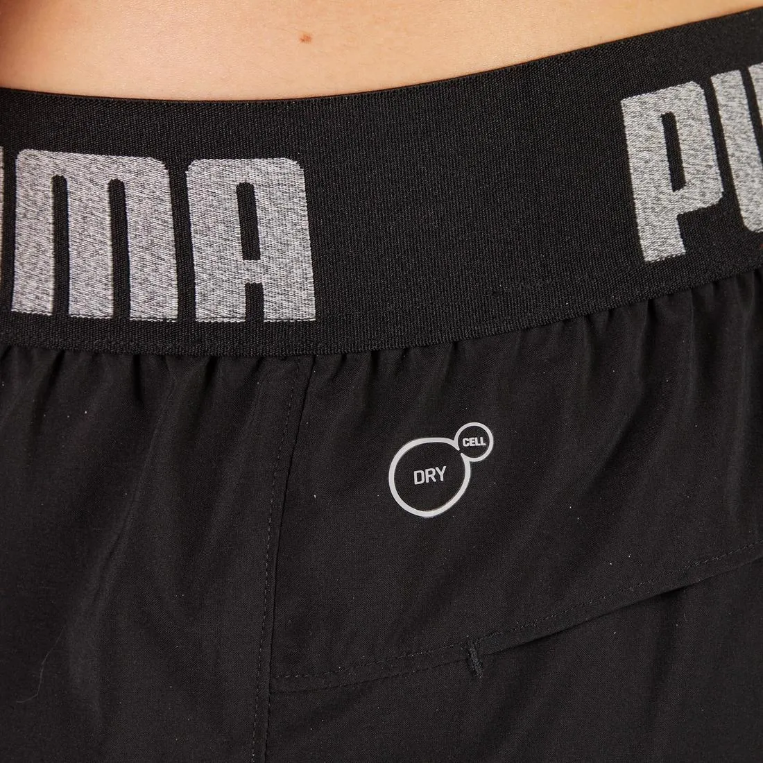 2-In-1 Cardio Fitness Shorts - Black/Red