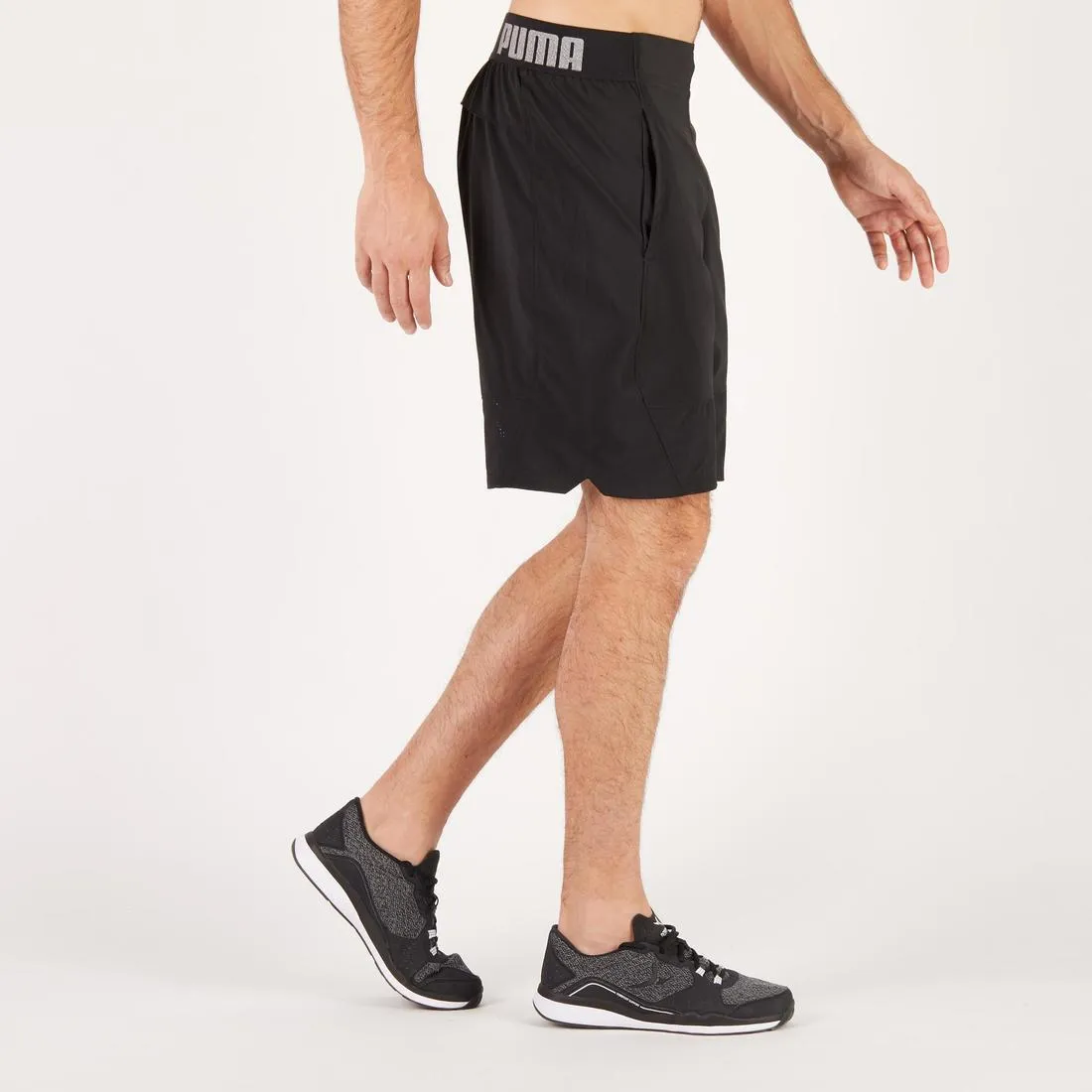 2-In-1 Cardio Fitness Shorts - Black/Red