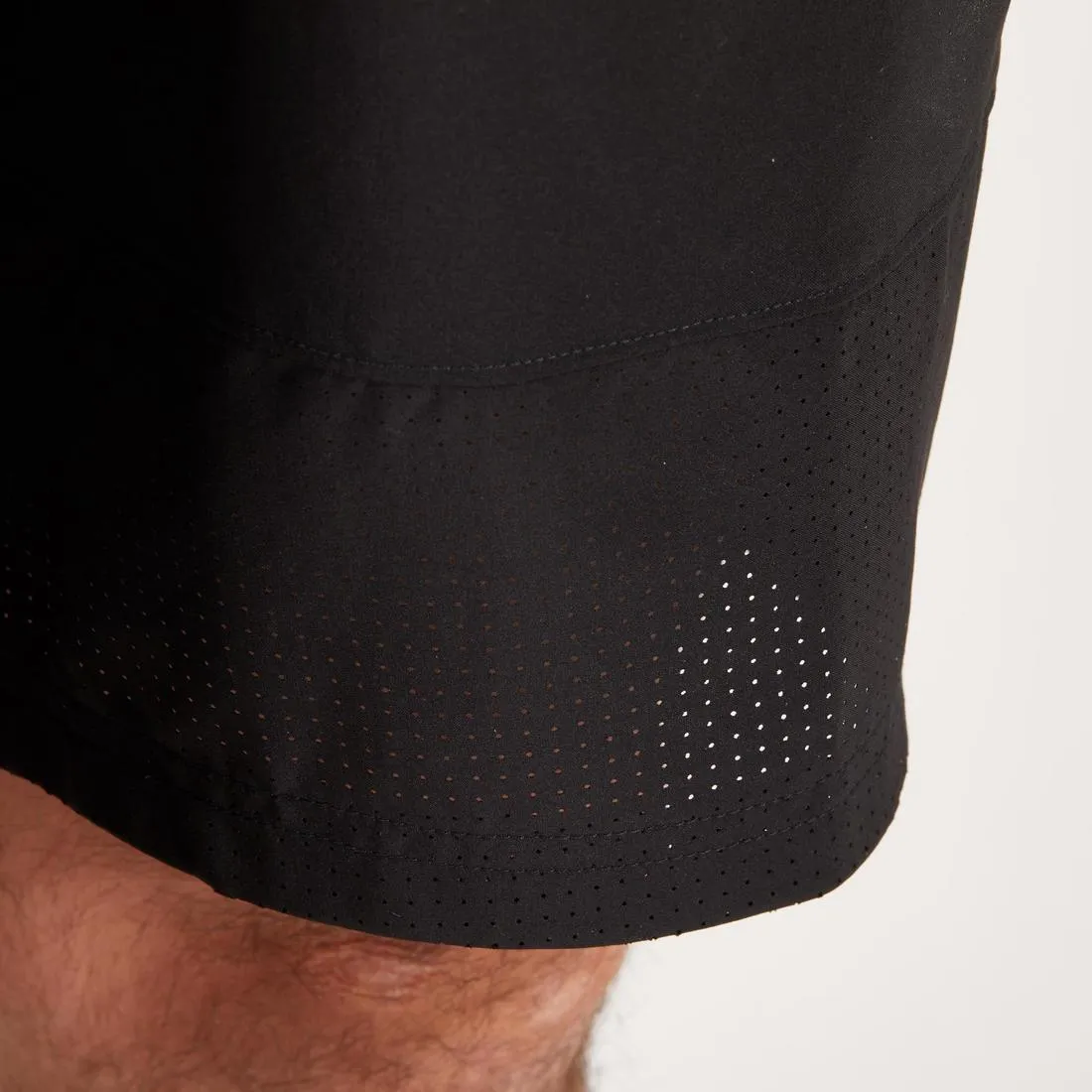 2-In-1 Cardio Fitness Shorts - Black/Red