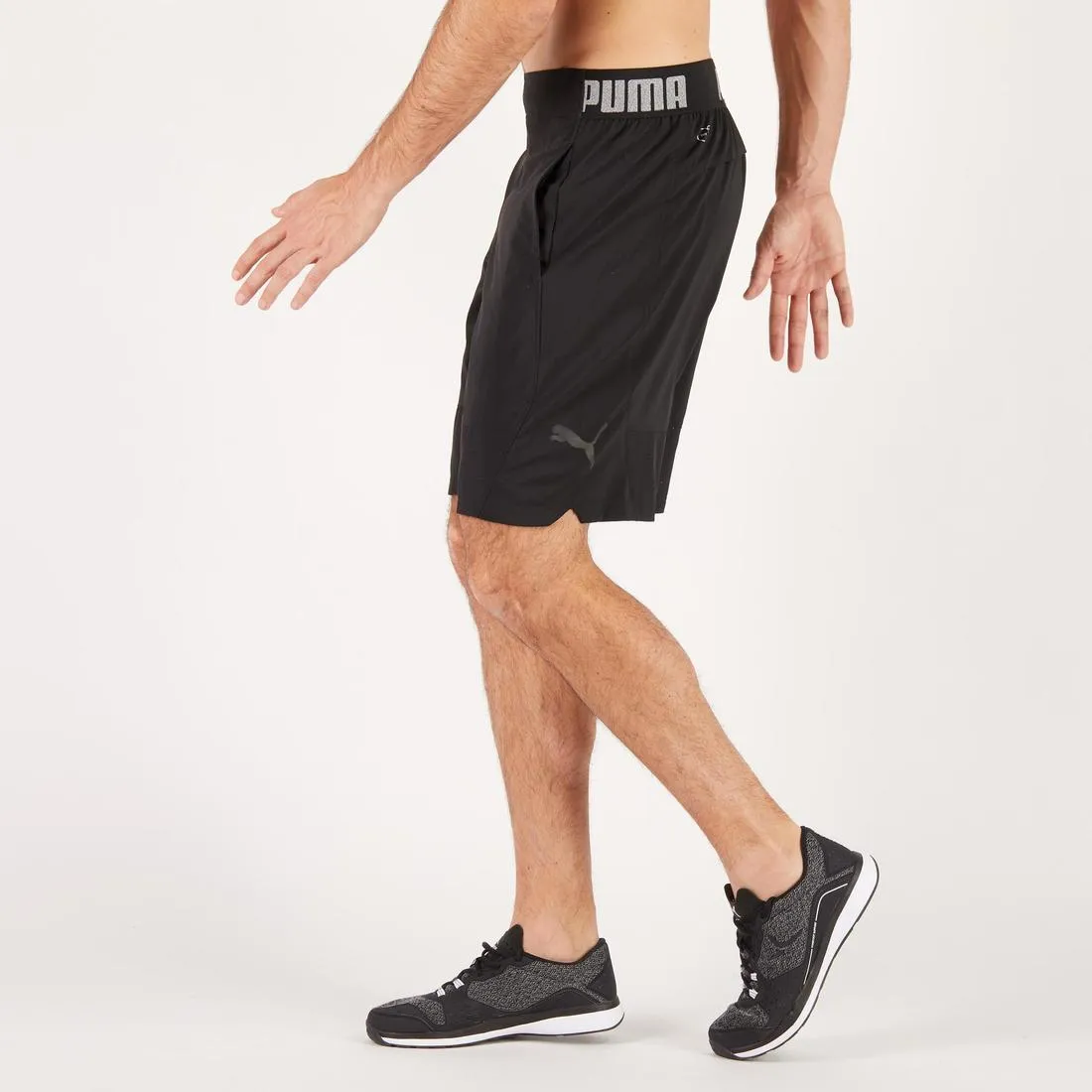 2-In-1 Cardio Fitness Shorts - Black/Red