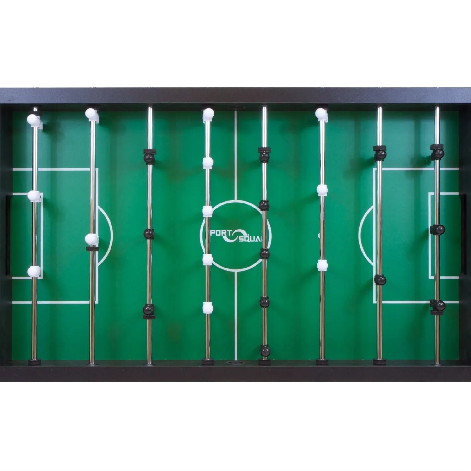 48-inch Foosball Table with 2 Soccer Balls Included