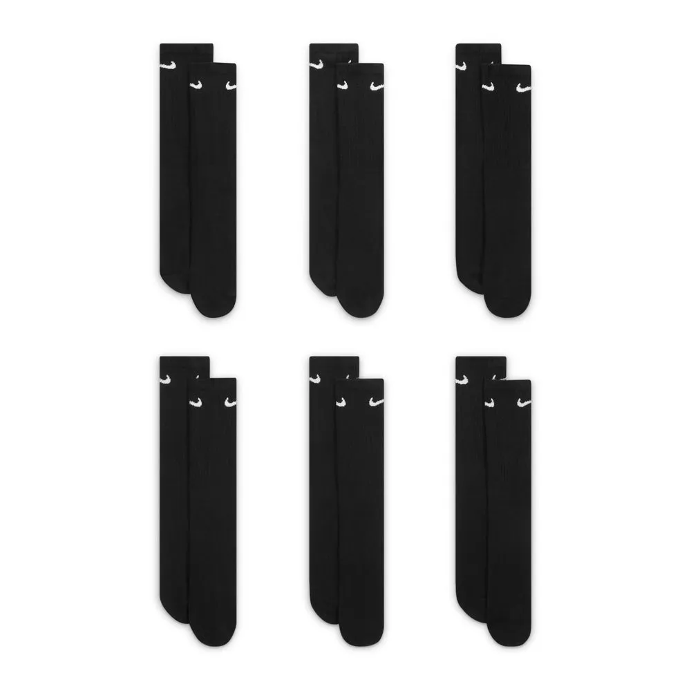 6 Pack Unisex Everyday Cushioned Crew