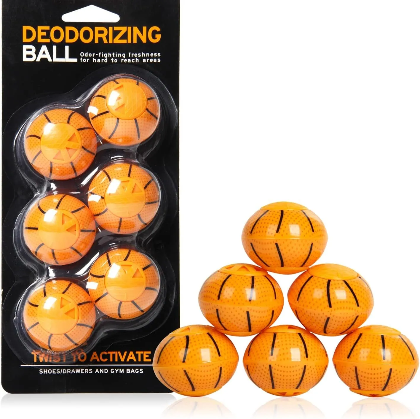6x Shoe Deodorizer Balls