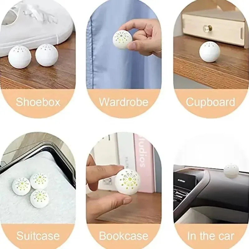 6x Shoe Deodorizer Balls