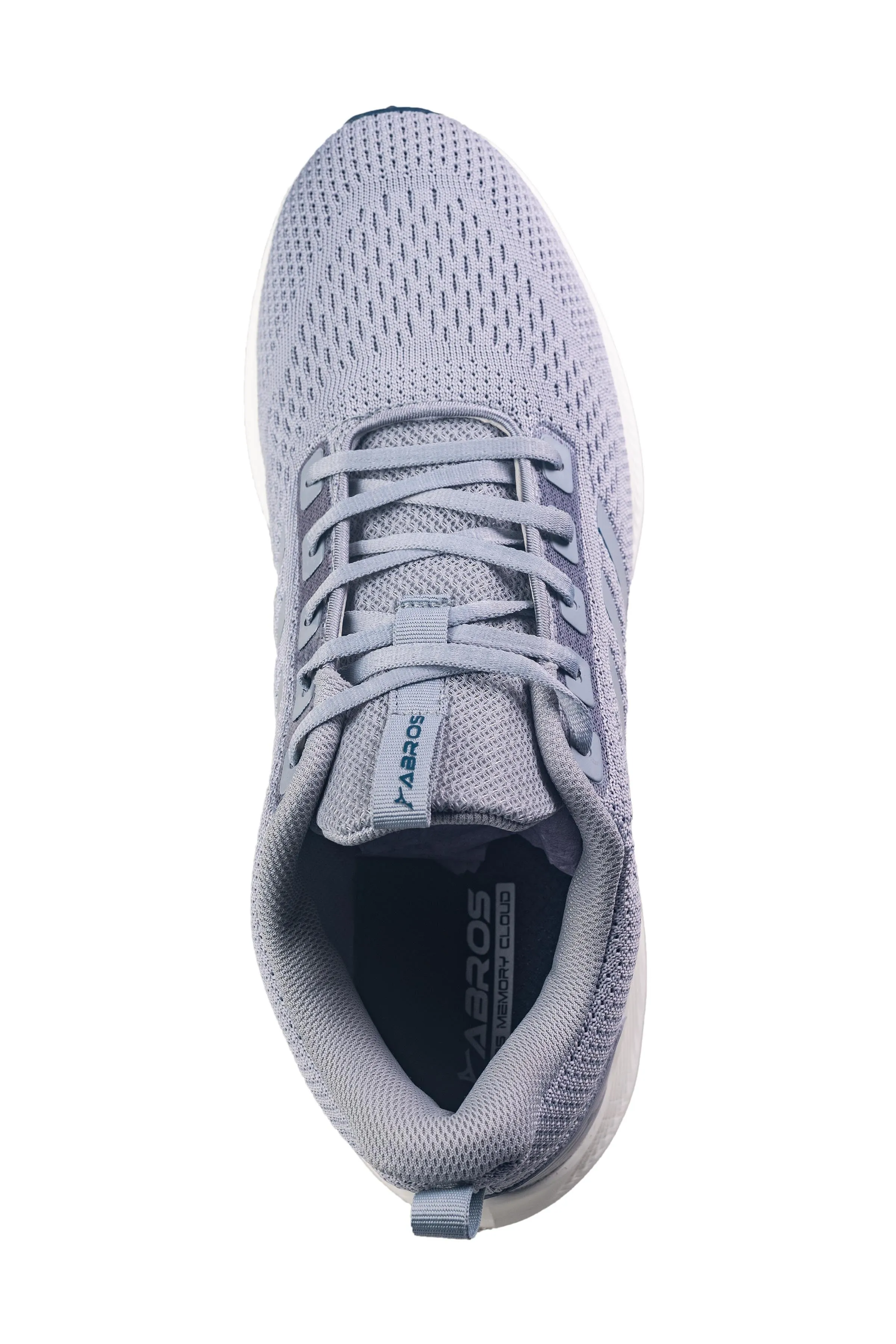 Abros Gents L. Grey / Teal Sports Shoe