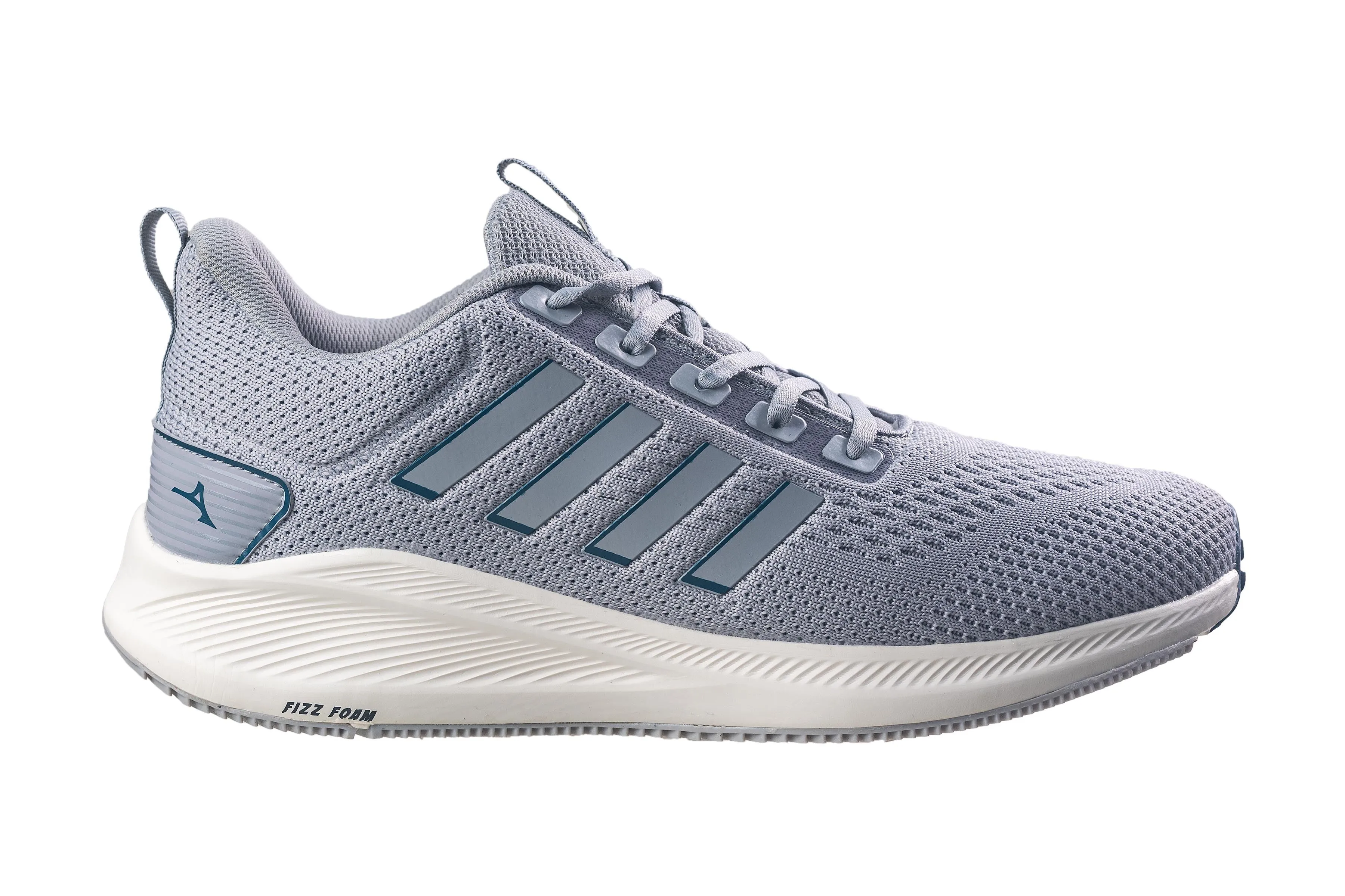 Abros Gents L. Grey / Teal Sports Shoe