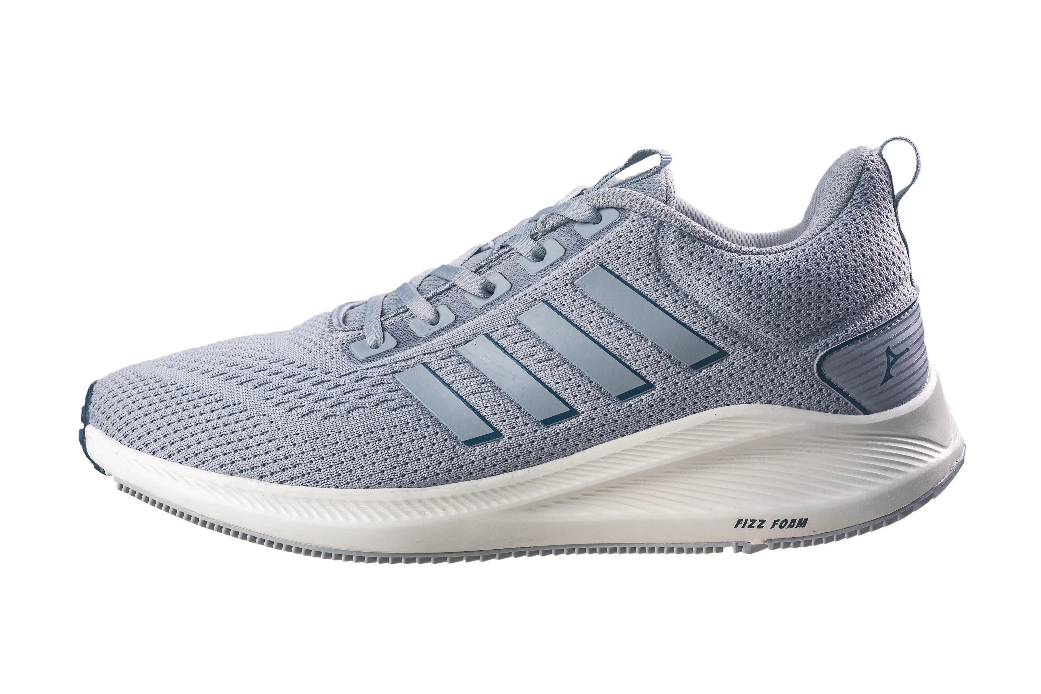 Abros Gents L. Grey / Teal Sports Shoe