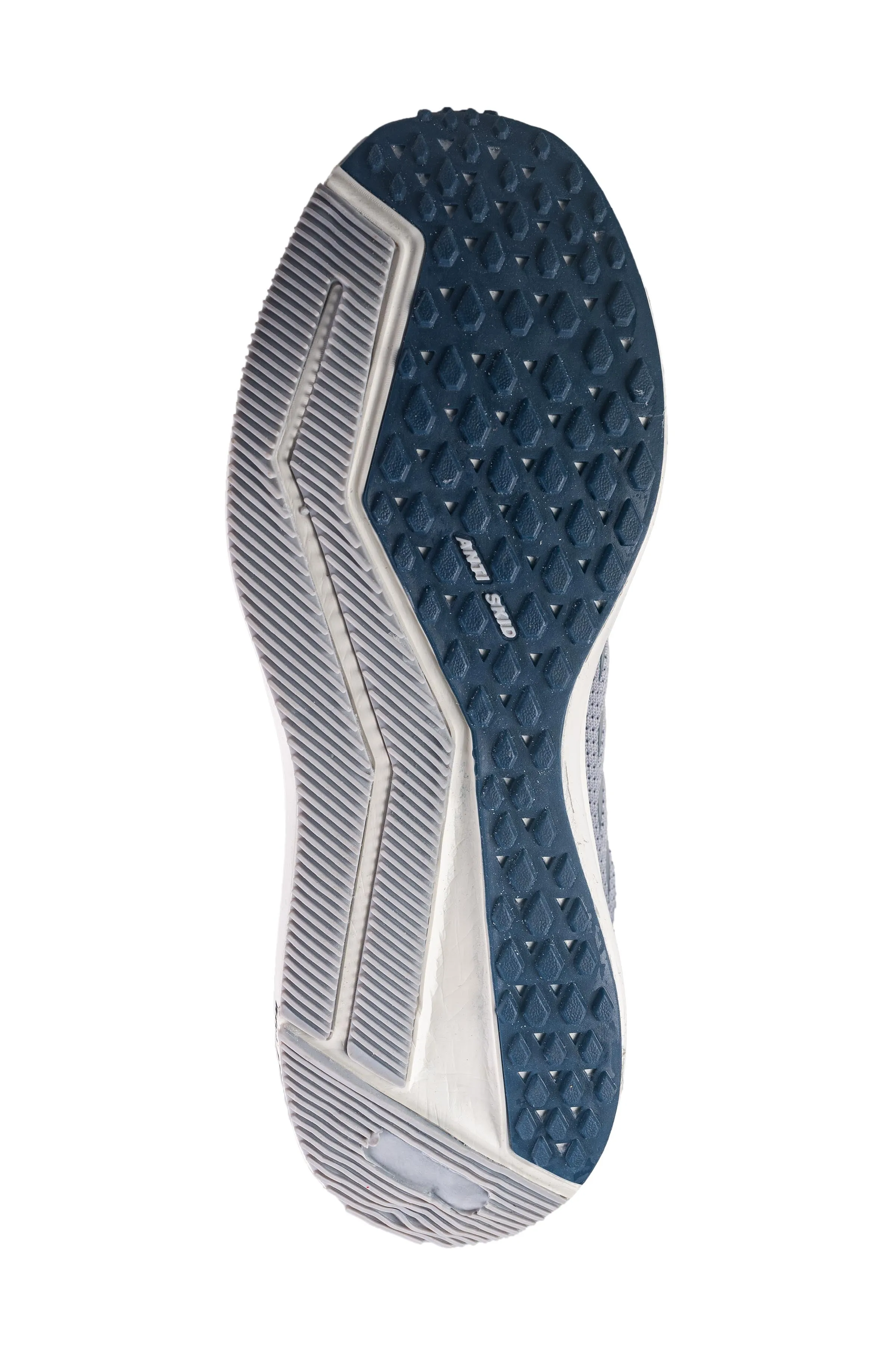 Abros Gents L. Grey / Teal Sports Shoe
