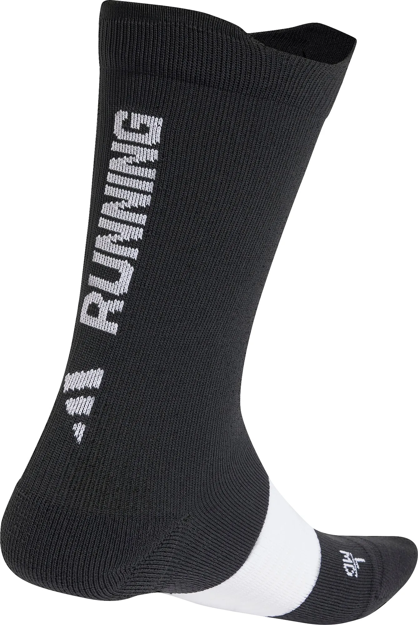 adidas Run X Graphic Running Socks - Black