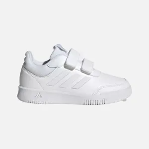 Adidas Tensaur Hook And Loop Kids Unisex Shoes (4-7 YEAR) -Cloud White/Cloud White/Grey One