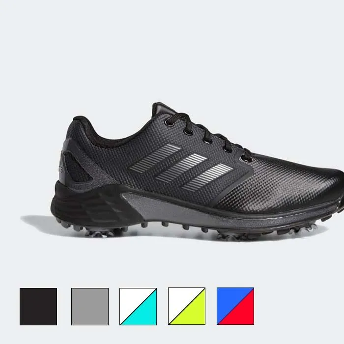 Adidas ZG21 Golf Shoes 12.5 Core Black / Dark Silver Metall Medium
