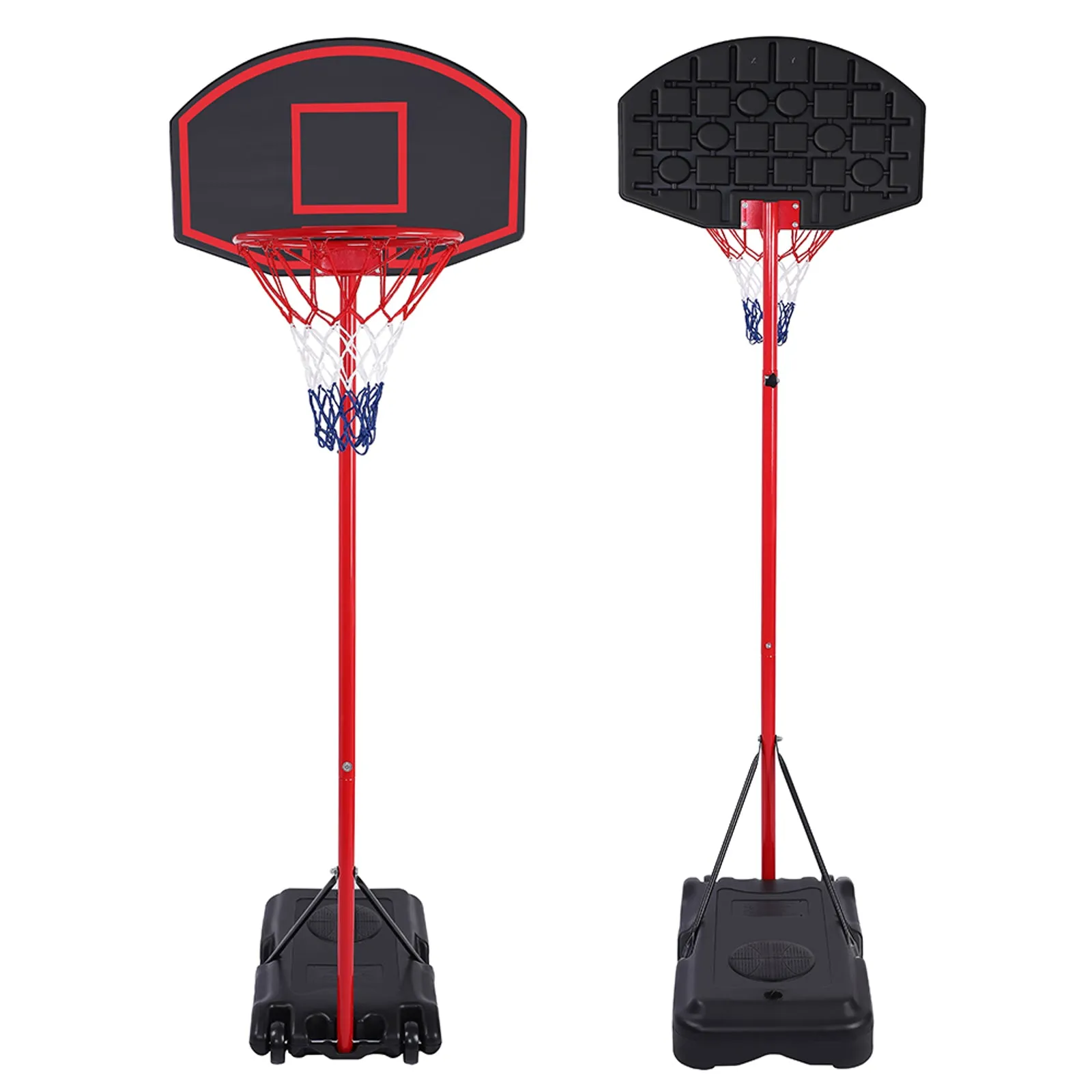 Adjustable Portable Basketball Rack