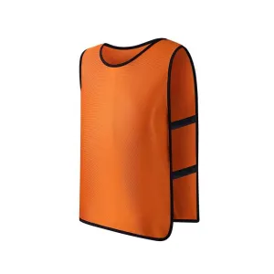 Adult and Youth Mesh Training Bibs - Orange