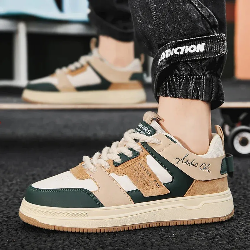 ADVBRIDGE  -  Summer Autumn Trend Skate Shoes Sneakers Men Designer Shoes Skateboard Low-cut Flat Stars Shoes Man Sneakers