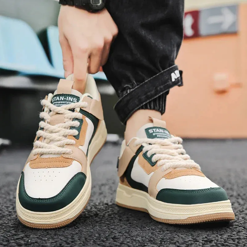 ADVBRIDGE  -  Summer Autumn Trend Skate Shoes Sneakers Men Designer Shoes Skateboard Low-cut Flat Stars Shoes Man Sneakers