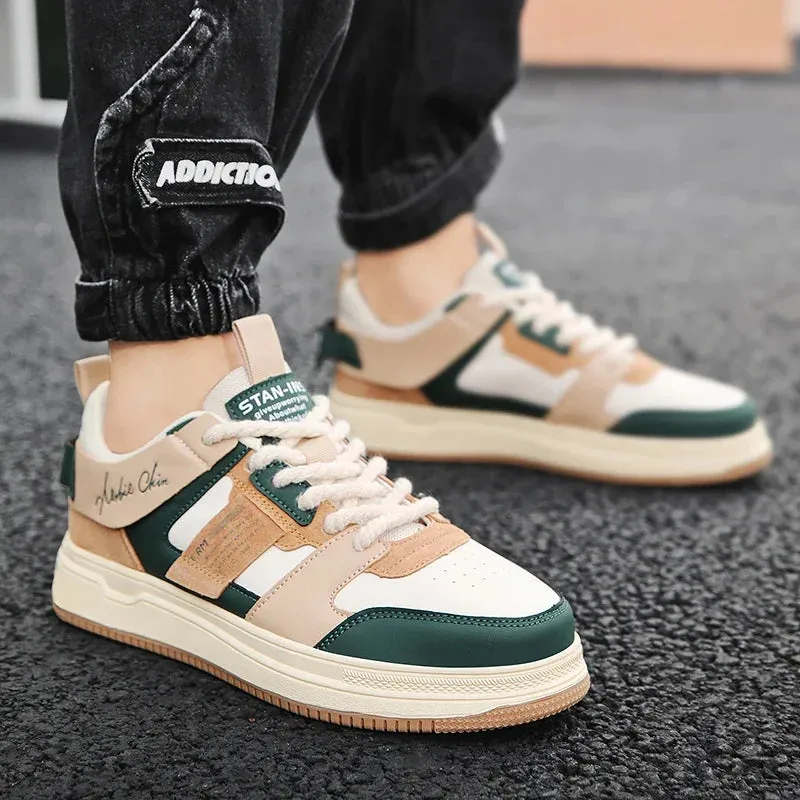 ADVBRIDGE  -  Summer Autumn Trend Skate Shoes Sneakers Men Designer Shoes Skateboard Low-cut Flat Stars Shoes Man Sneakers