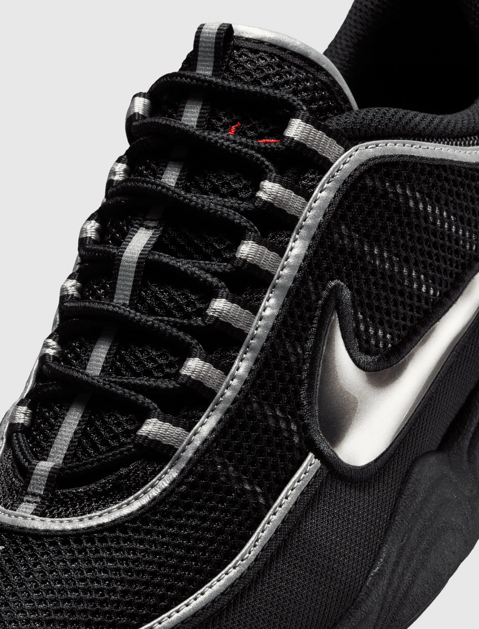 AIR ZOOM SPIRIDON "BLACK/METALLIC SILVER"