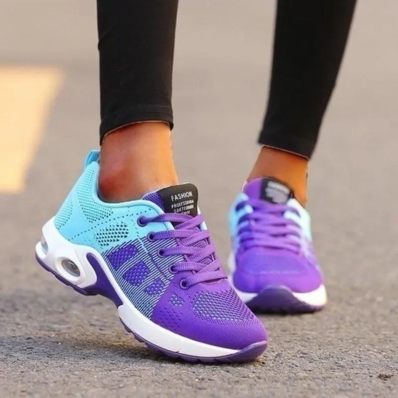Alina | Women's Breathable Air Cushion Sneakers | Walking
