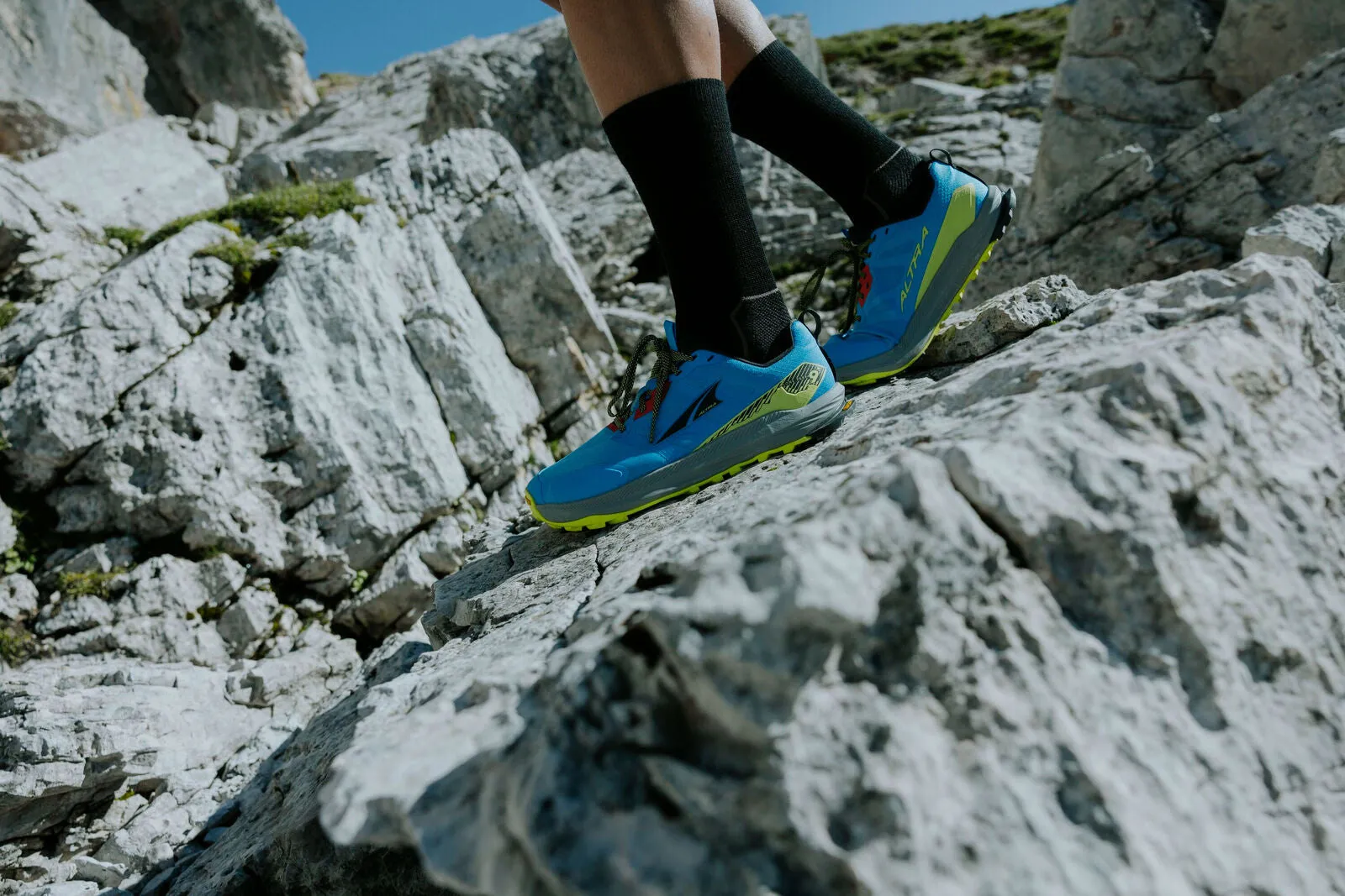 Altra Lone Peak 9  (Mens) - Blue