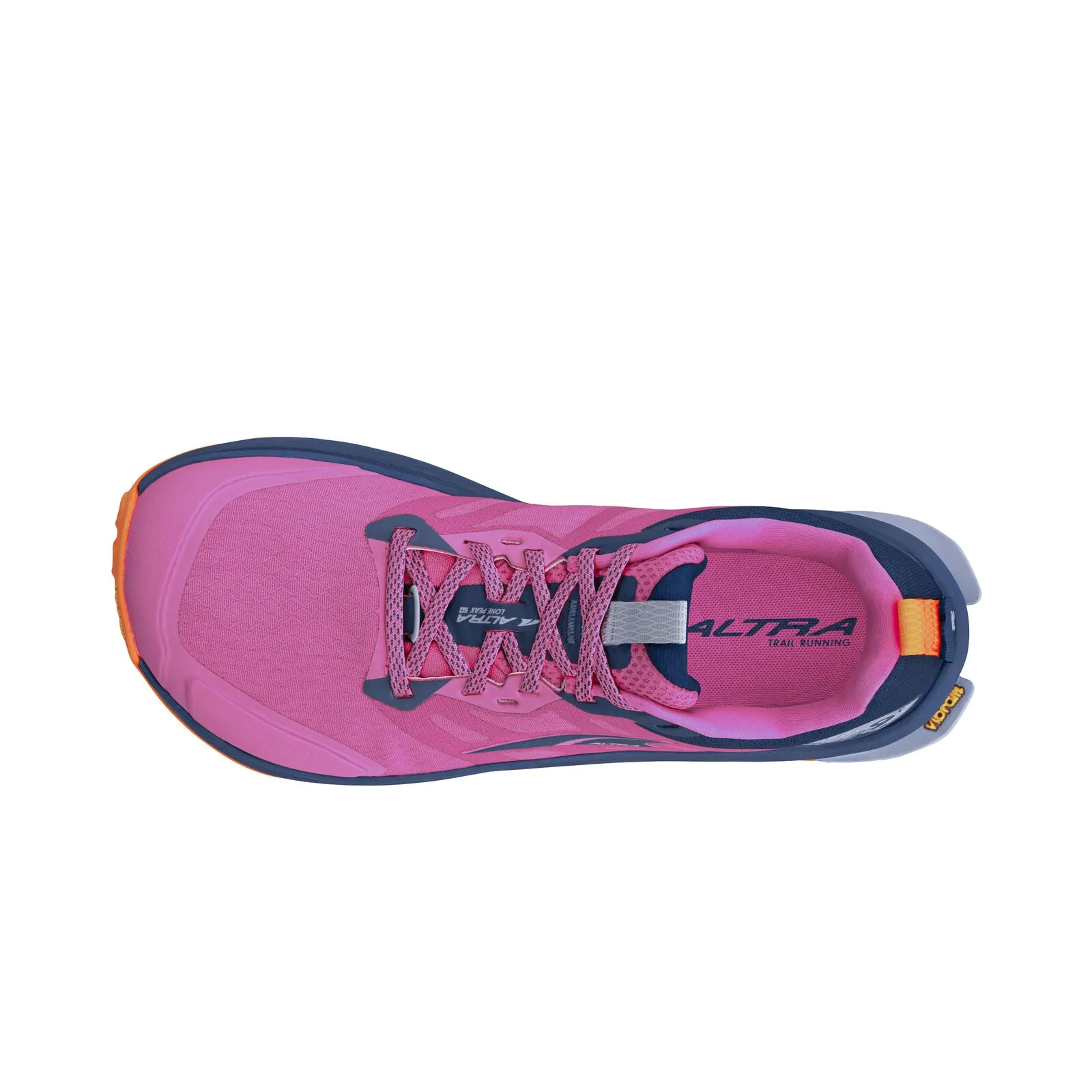 Altra Lone Peak 9   (Womens) - Purple/Orange