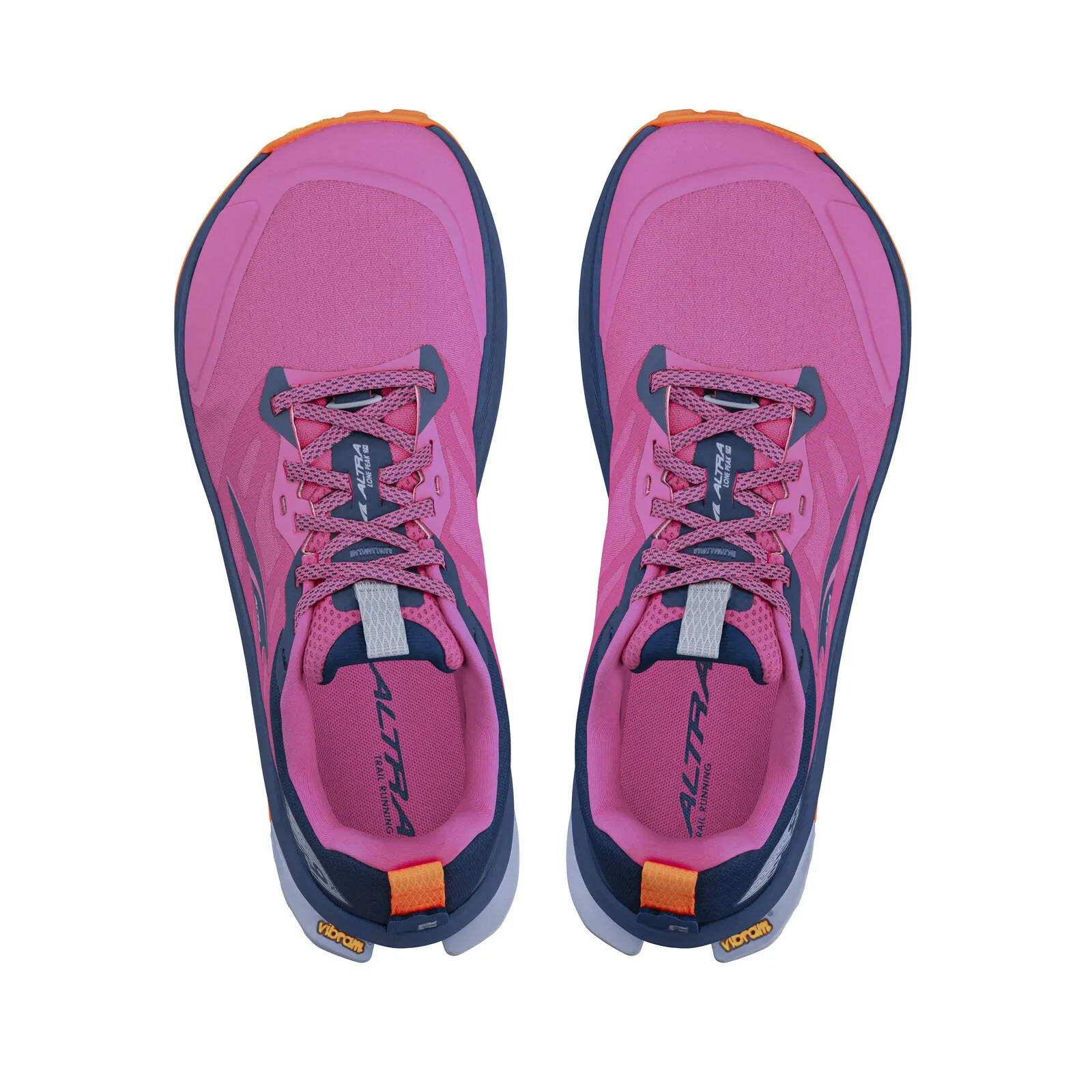 Altra Lone Peak 9   (Womens) - Purple/Orange