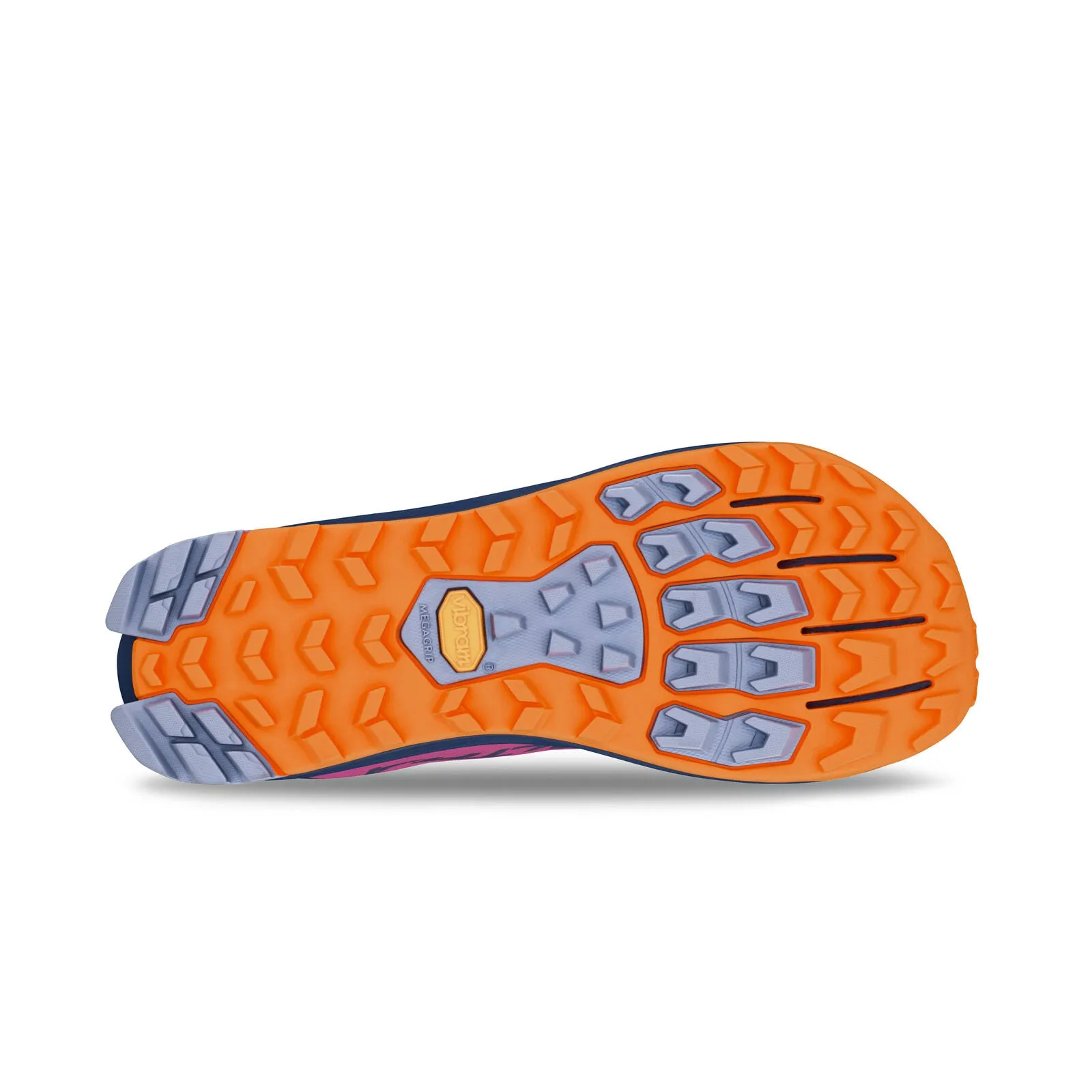 Altra Lone Peak 9   (Womens) - Purple/Orange