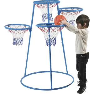 Angeles 4-Hoop Basketball Stand