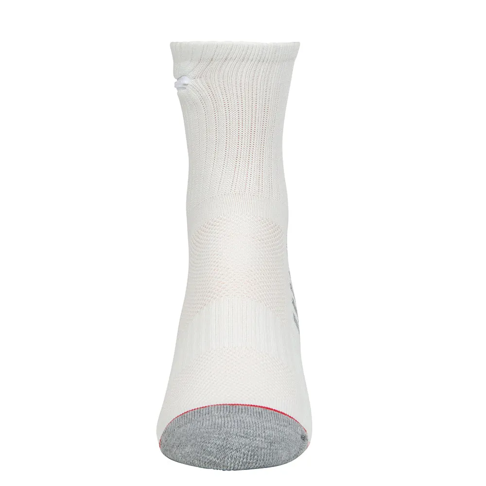 Ankle Pocket Socks, White