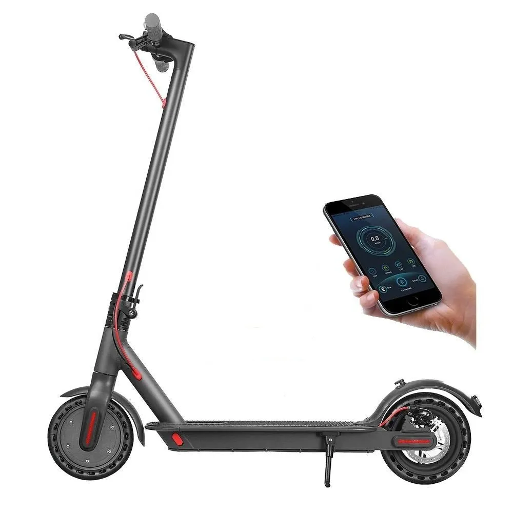 AOVOPRO ES80-M365PRO E-Scooter with 2 Wheels IP-65 Waterproof,350W Motor,8.5"Tire