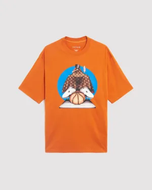 ARTIST SHIRT DARIEN BIRKS "CAMPFIRE ORANGE"