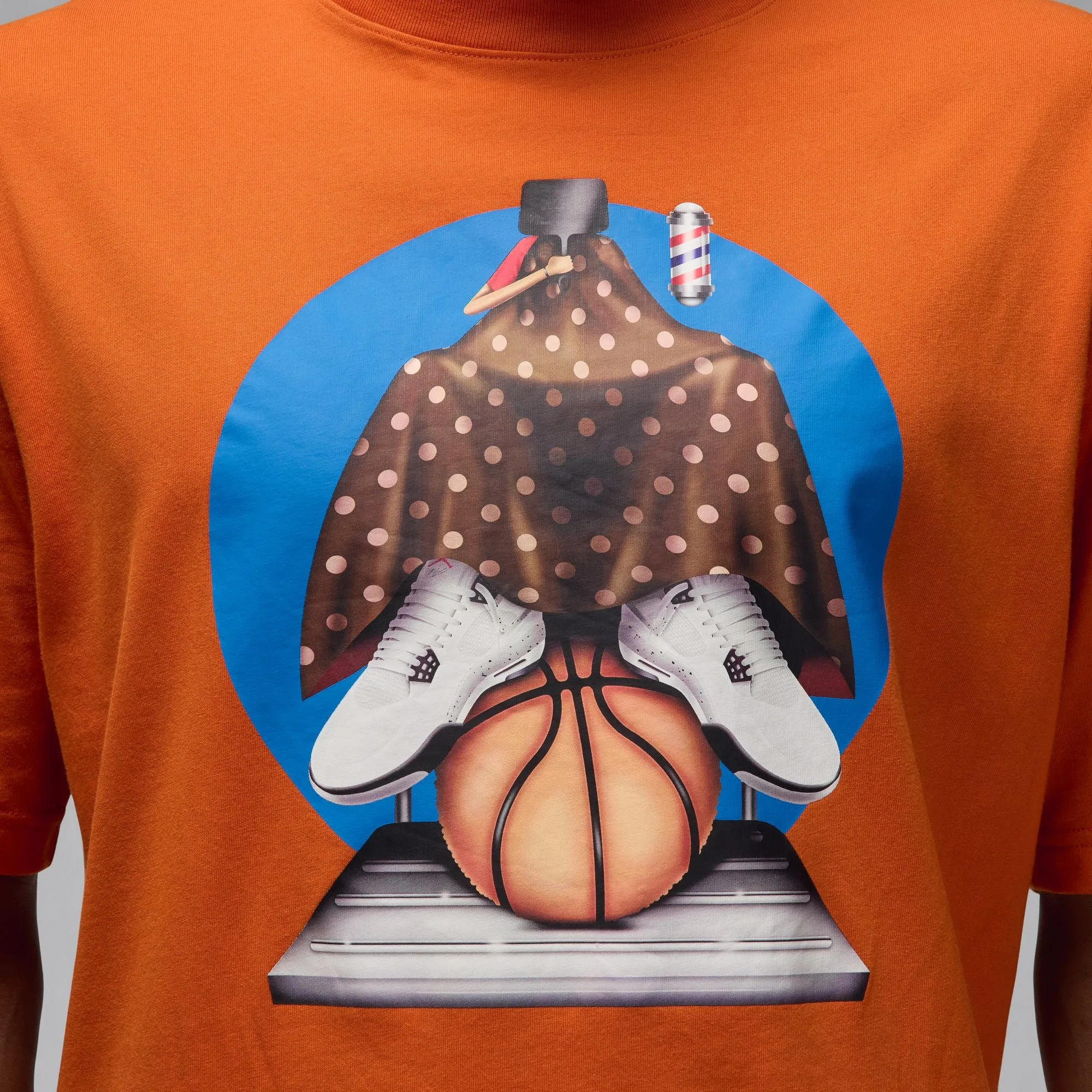 ARTIST SHIRT DARIEN BIRKS "CAMPFIRE ORANGE"