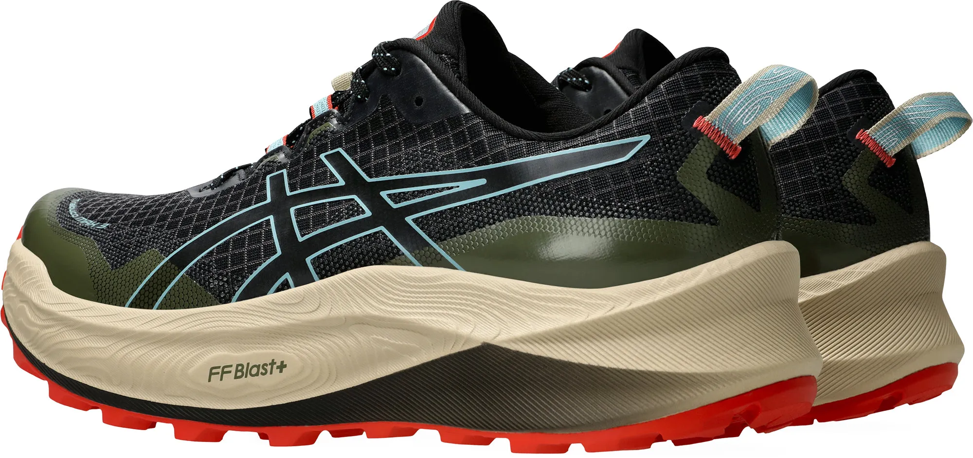 Asics Trabuco Max 3 Mens Running Shoes - Black