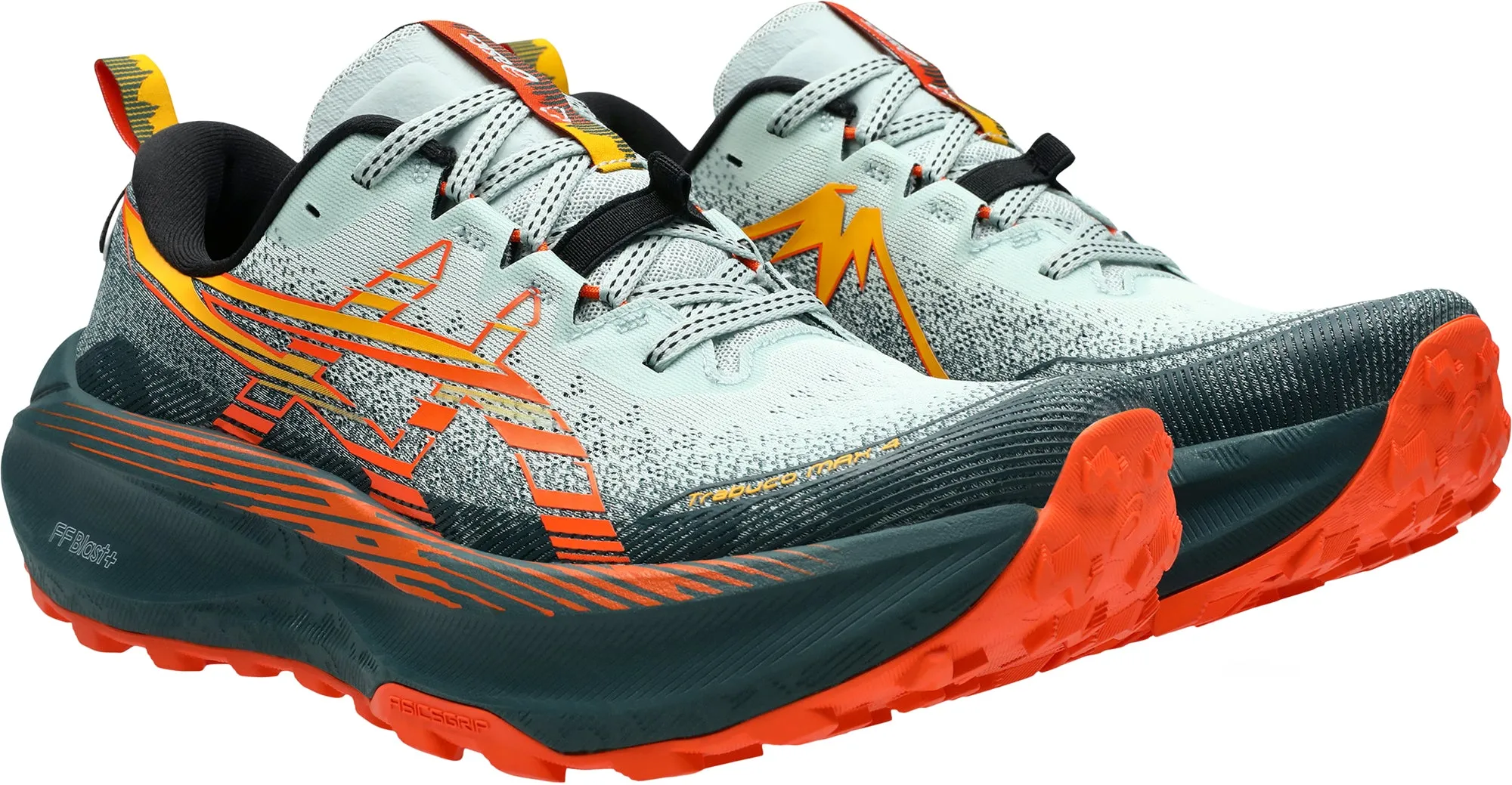 Asics Trabuco Max 4 Mens Trail Running Shoes - Green