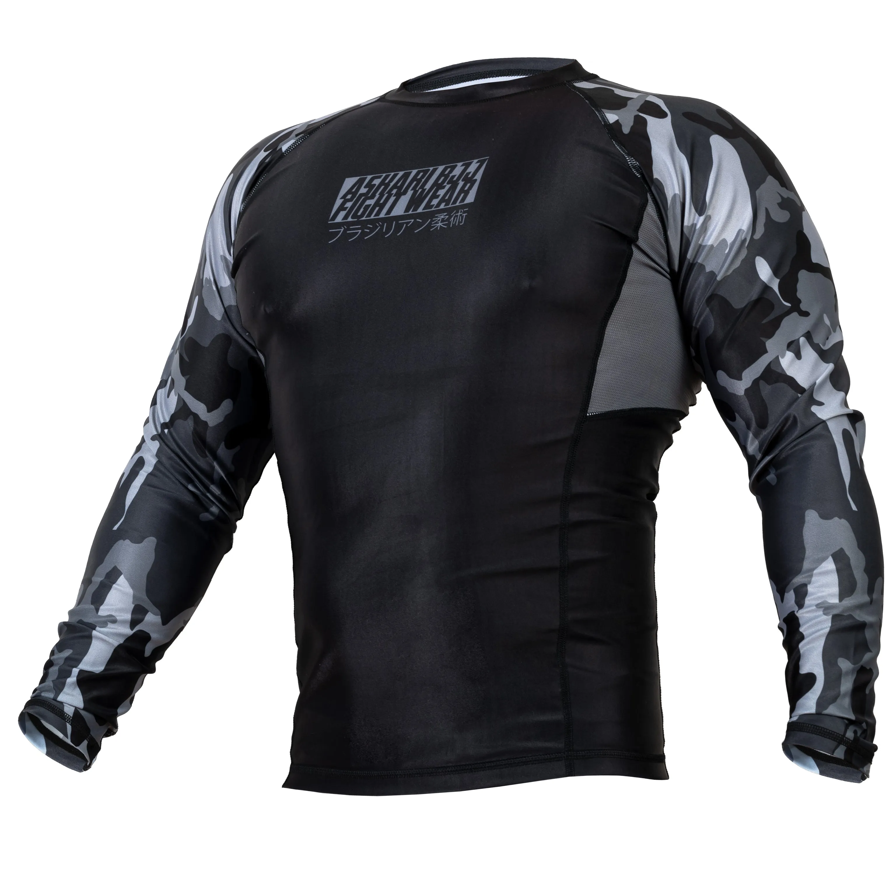 ASKARI IBJJF APPROVED NO-GI RASHGUARD [COMPETITION]