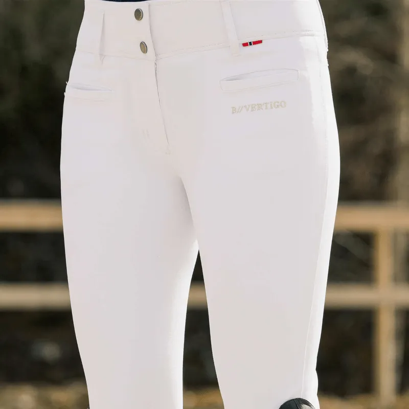 B-Vertigo Breeches Womens Tiffany Full Seat White