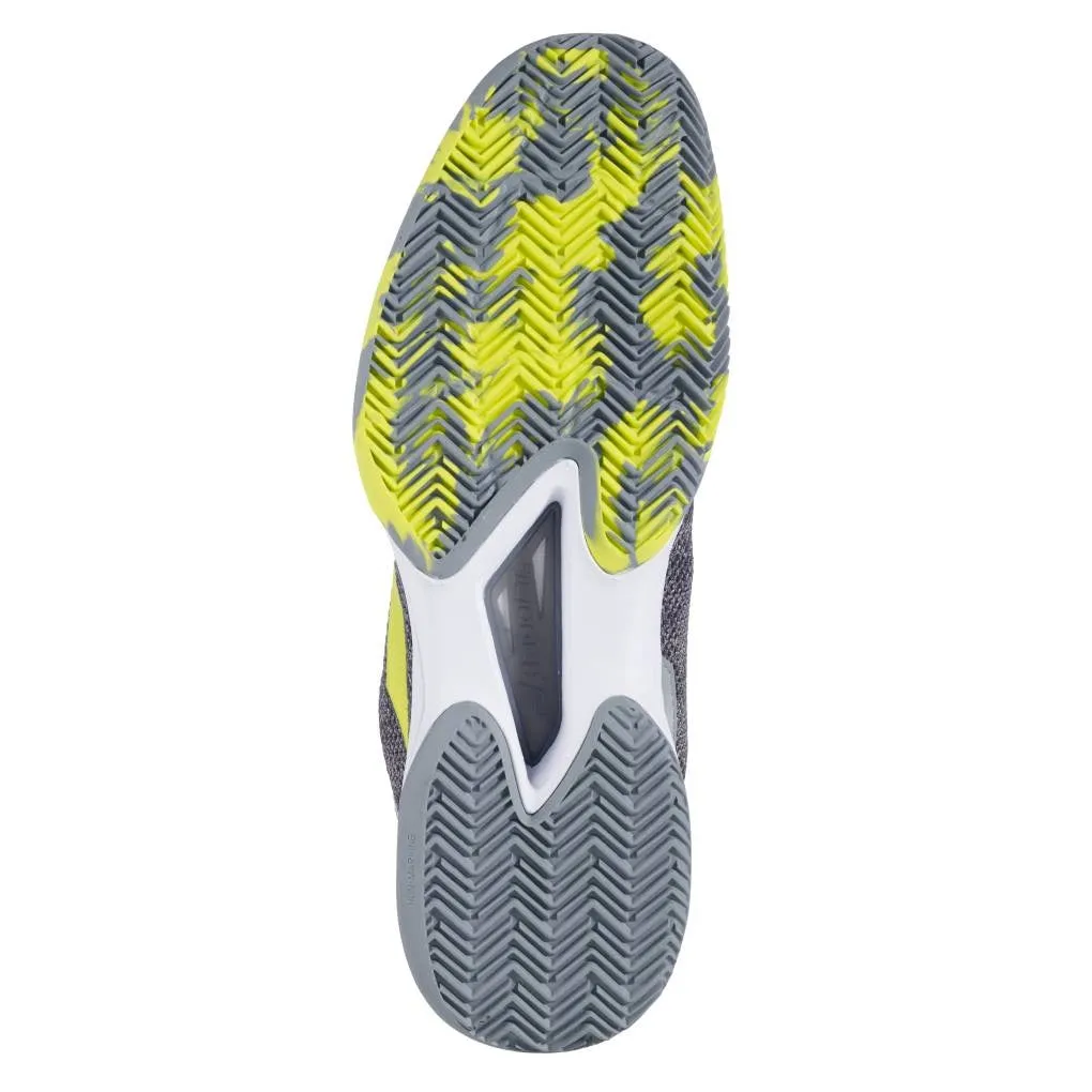 Babolat Jet Tere Clay Men's Tennis Shoe (Grey/Yellow)