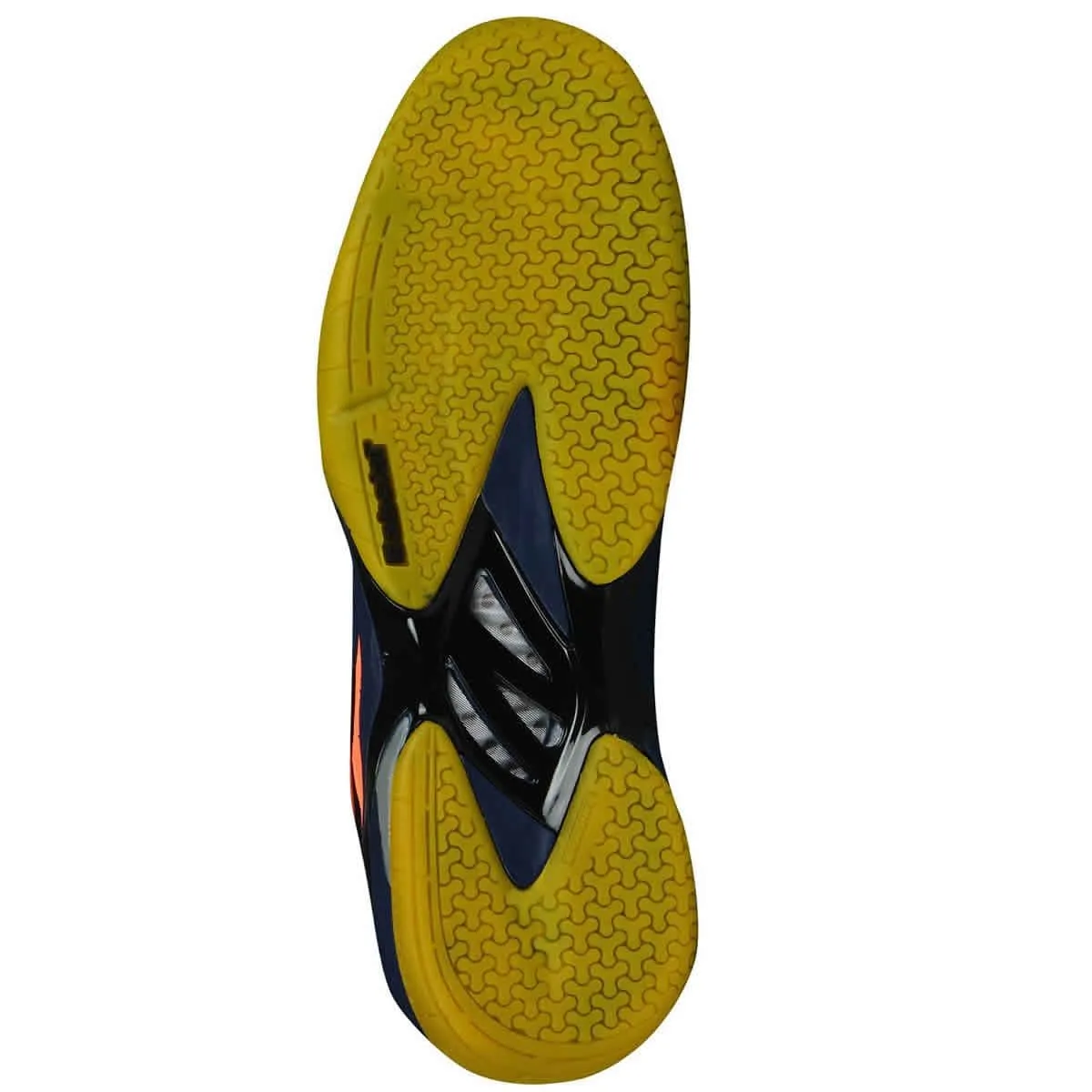 Babolat Shadow Spirit Badminton Shoes - Navy Blue Fluo Orange