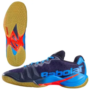 Babolat Shadow Tour Badminton Shoes - Black Blue
