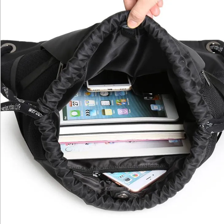 Basketball Cycling Drawstring Backpack