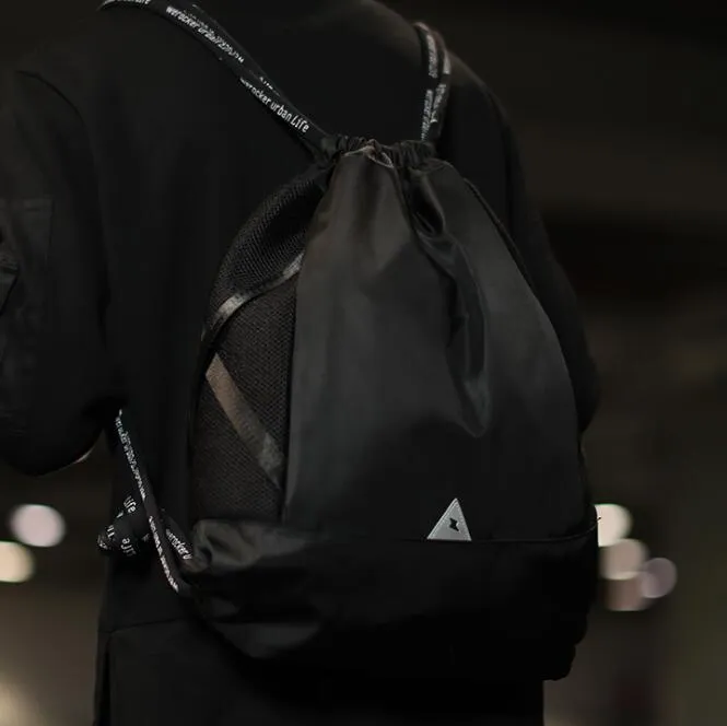 Basketball Cycling Drawstring Backpack
