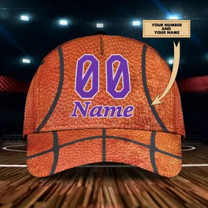 Basketball - Personalized Name Cap - TD96-123