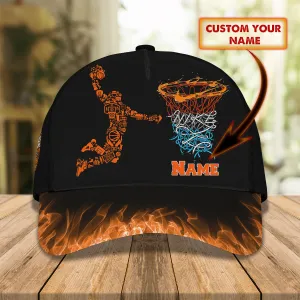Basketball Q - Personalize Name Cap Cap - TD96