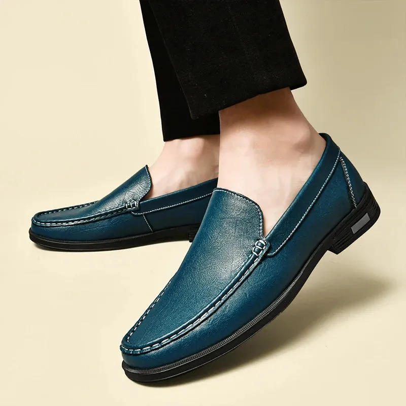 Bexley Leather Slip On Shoes