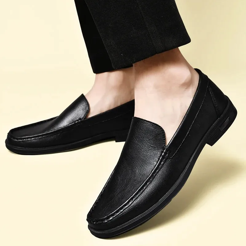 Bexley Leather Slip On Shoes