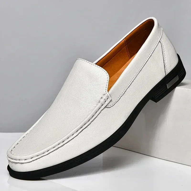 Bexley Leather Slip On Shoes