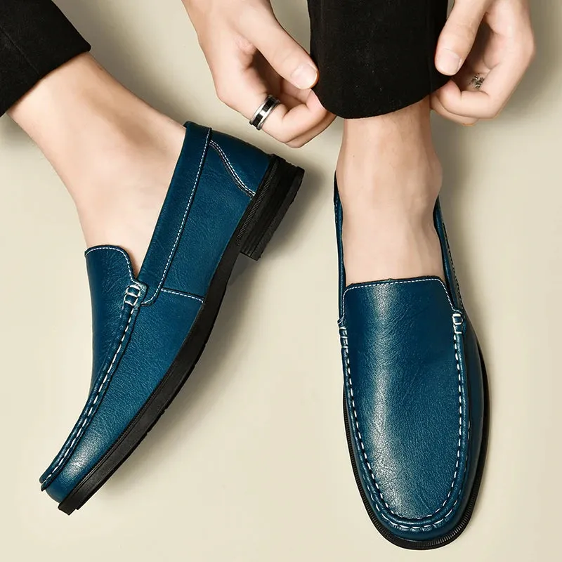 Bexley Leather Slip On Shoes