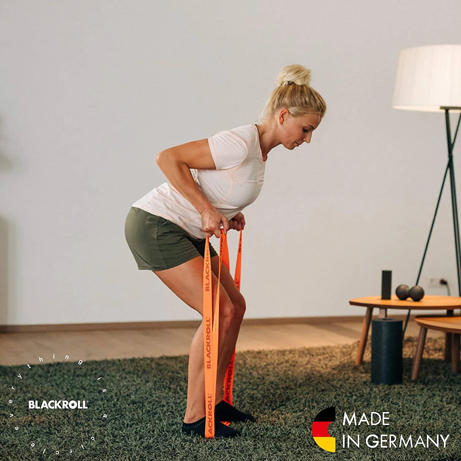 BLACKROLL - Super Band, Long Bands for Working Out, Resistance Bands for Legs and Glutes, Workout Bands for Stretching and Exercise, Booty Bands for Home Gym Equipment